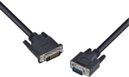 CABO DVI-I 24+5 PINOS X VGA 15 PINOS 2 METROS DIVGA-2 - VINIK