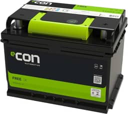 Bateria eCON 60Ah 485A 12V Garantia 18 Meses