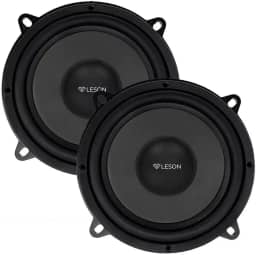 Auto falante automotivo 5 polegadas 280 watts na cor preto 4 ohms triaxial