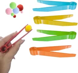 Kit Pinça Terapêutica Colorida – Coordenação Motora e Pré-Escrita - pedagógico, inclusivo e Educativo