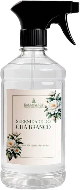 Aromatizador de Ambientes 1000 ml - 10% de Concentração - Inspiração Marcas Famosas (Chá Branco)