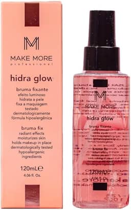 Bruma Fixadora Maquiagem Hidratante Make More Hidra Glow 120ml Iluminadora