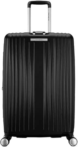 Mala de Viagem Quartz Preta Média Expansível