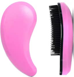 Escova pequena para cães – Escova de pelo para filhotes – Ferramenta de cuidados para pelúcia, Yorkies, maltês, Shih Tzu, Chihuahua (rosa)