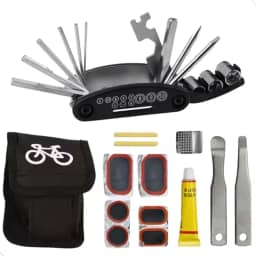 Kit Reparo Bike Bicicleta Ferramentas Chaves Remendo Para Pneu - Linha Premium