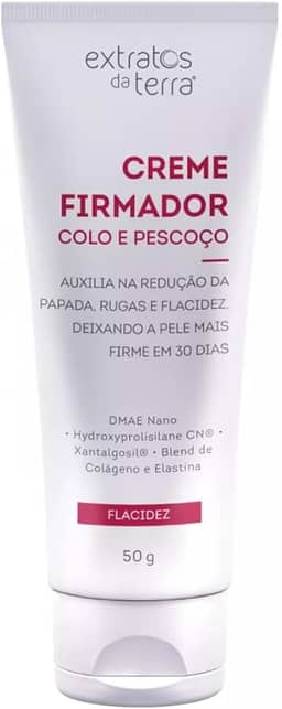 Creme Firmador Colo Pescoço Papada Extratos da Terra - 50g