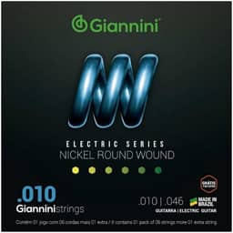 Encordoamento Guitarra Geegst 10, Giannini