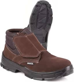 Bota Botina Segurança Epi Amarrar Bracol Marluvas