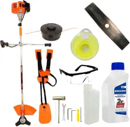 Vulcan VR620H, Roçadeira Lateral à Gasolina, Motor 2 Tempos 62cc, 3HP, Kit Completo com Acessórios