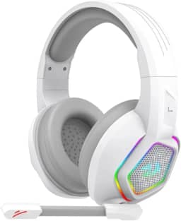 Headset Gamer Redragon Medea RGB Branco H280W-RGB