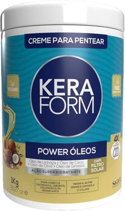 Skafe Creme P/Pentear Keraform Power Óleos