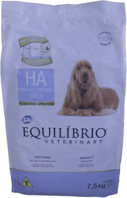 Veterinary Hypoallergenic Equilíbrio - Sabor Outro 7,5kg