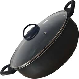 Frigideira Panela Paella Caçarola Wok Antiaderente 28 Cm