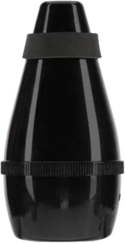 Colaxi Surdina reta para trompete BB, substituição profissional para prática de trompete para iniciantes, palco, amantes da música, Preto