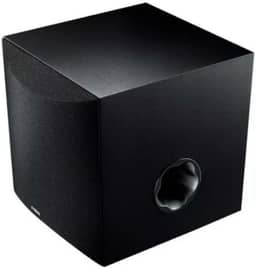 Subwoofer alimentado Yamaha 8" 100W - Preto (NS-SW050BL)