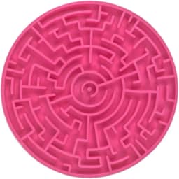 Pet Games Labirinto Pink M -Tapete Para Lamber E Comedouro Para Cães