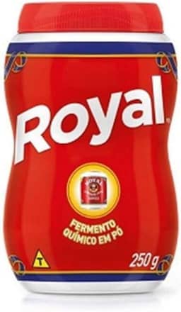 Fermento em Pó Quimico 250g Royal