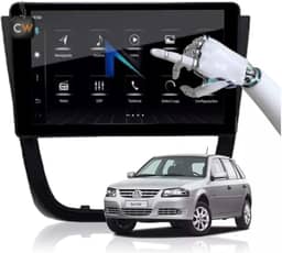 Kit Central Multimidia Nimus 9 polegadas Carplay Android Volkswagem Gol G5 09/13