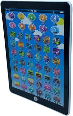 Tablet Infantil Interativo Educativo Bilíngue Didático (Branco)