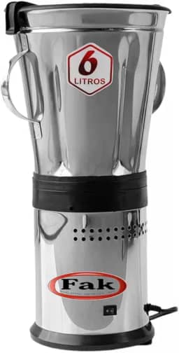 Liquidificador FAK Baixa Rotação 6 Litros 127v