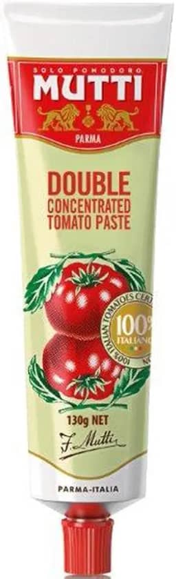 Bisnaga De Polpa De Tomate Italiano Duplo Concentrado Mutti 130 G