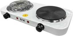 Fogareiro Elétrico 2 Bocas Cooktop Indução 2000W- 220V (BRANCO)