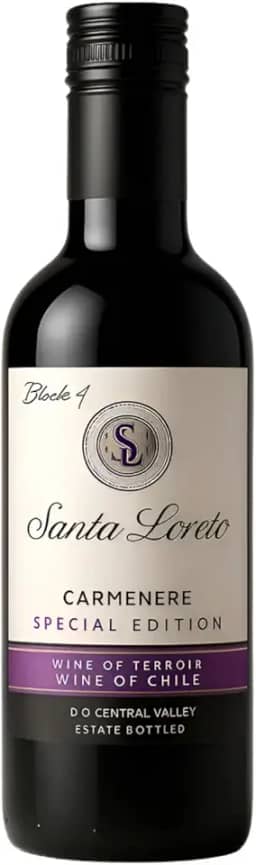 Vinho Tinto Carménère Mini 187ml - Santa Loreto