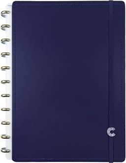 Caderno Inteligente, Grande, Intense Blue, 215x280 mm, 80 Folhas
