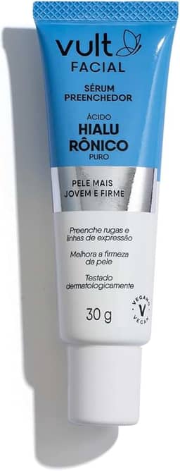 Vult Sérum Facial Preenchedor Ácido Hialurônico Puro 30g