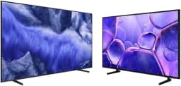 Samsung Combo Vision AI TV 65" QLED 4K QEF1 2025 + Samsung Smart TV 43" Crystal UHD 4K U8600F 2025