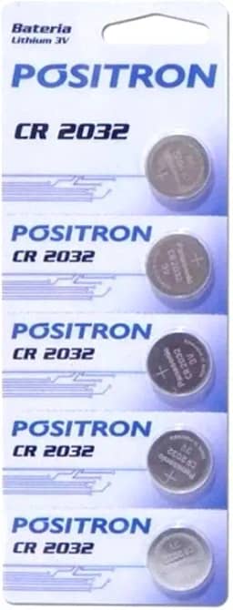 Bateria Cr2032 Pósitron Para Controles de Alarmes