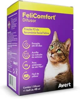 Difusor + Refil Educador Avert FeliComfort para Gatos 48 ml - 1 un