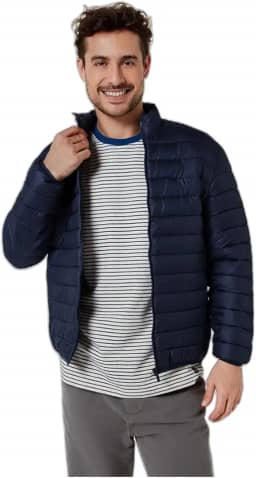 Jaqueta Básica Masculina Acolchoada Com Forro