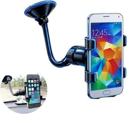 Suporte de Celular P/CARRO Preto Haste Manipulavel Dobravel GROSSA Universal P/Celulares Suporte de carro GPS Suporte de celular para carro, suporte de carro celular