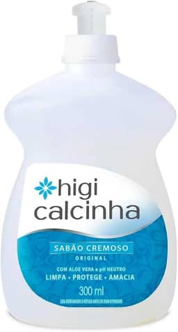 Sabão Cremoso Íntimo Higi Calcinha Original 300ml