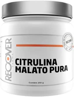 L-Citrulina Malato em Pó 100% Pura 250g COM LAUDO - Recover Farma