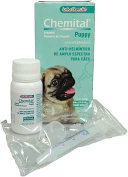 Chemitec Vermífugo Chemital para Cães Puppy 20ml