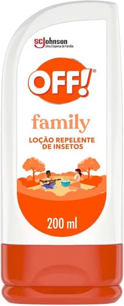 OFF! Family Loção Repelente de Insetos e Mosquitos 200ml
