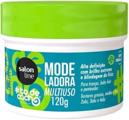 Salon Line, Modeladora, #TodeCacho, Multiuso, Vegana - Para Cabelos Ondulados, Cacheados e Crespos, 120g