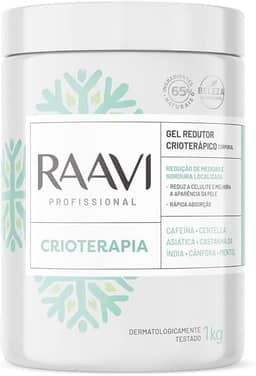 Raavi - Gel Redutor Crioterápico Corporal 1kg