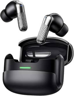 Fone De Ouvido Bluetooh Black, Sem Fio, Compatível Com Todo Celular, Cancelamento Ruído, Bateria Até 16 Horas de Uso, Microfone Para Chamadas, Controle Touch, Conecta no Notebook - Linha Premium