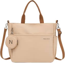 Bolsa Feminina Transversal Grande Espaçosa Faculdade Trabalho Academia