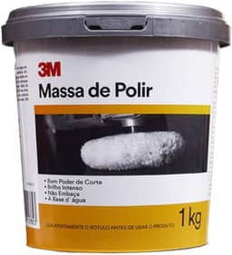 Massa de Polir Nº 1 Uso Profissional 1Kg 3m