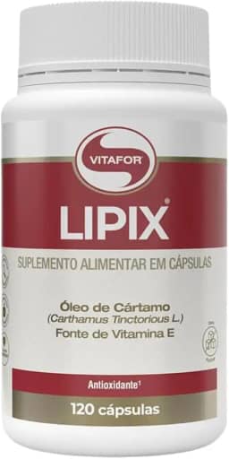 Lipix Óleo de Cartamo Vitafor 120 cápsulas