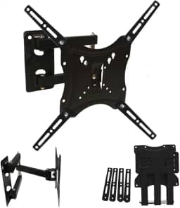 MAXZIQF Suporte Articulado Universal para TV 14 a 32 Polegadas, Montagem na Parede, Compatível com Televisão