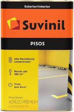 Tinta Suvinil Tintas para piso 18L - Ceramica - 53419427