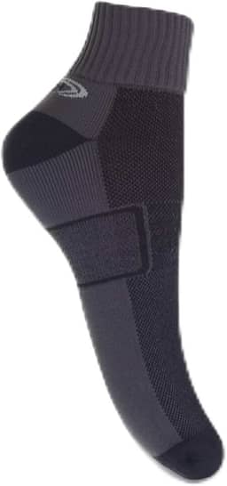 Meia de Compressão Esportiva com Ventilação Treino CrossFit Bike Pés Secos e Sem Odor Anti Bolha Conforto e Performance Masculina Tam 39 a 43