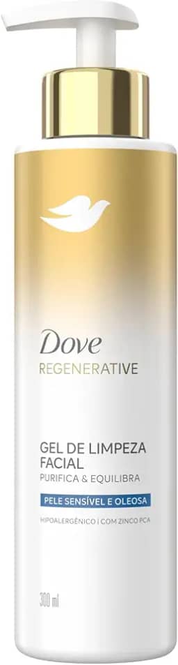 Dove Regenerative Gel de Limpeza Facial Purifica & Equilibra 300ml