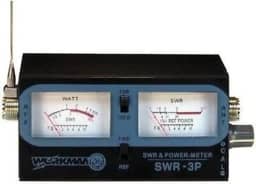 Workman Publishing - Medidor de Energia para Rádio CB 100 Watts - Dois Metros - Trabalhador SWR3P - Preto - Profissional de Comunicação por Rádio