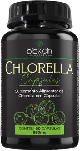 Clorella - 60 Cápsulas - Bioklein, Bioklein